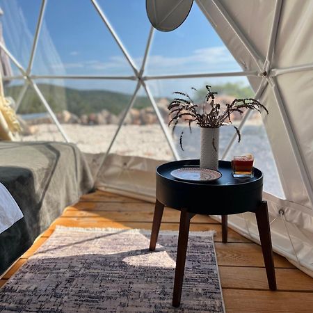 Вілла Glamping Peninsula Lustica Rose Тиват Екстер'єр фото