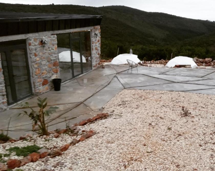 Вілла Glamping Peninsula Lustica Rose Тиват Екстер'єр фото